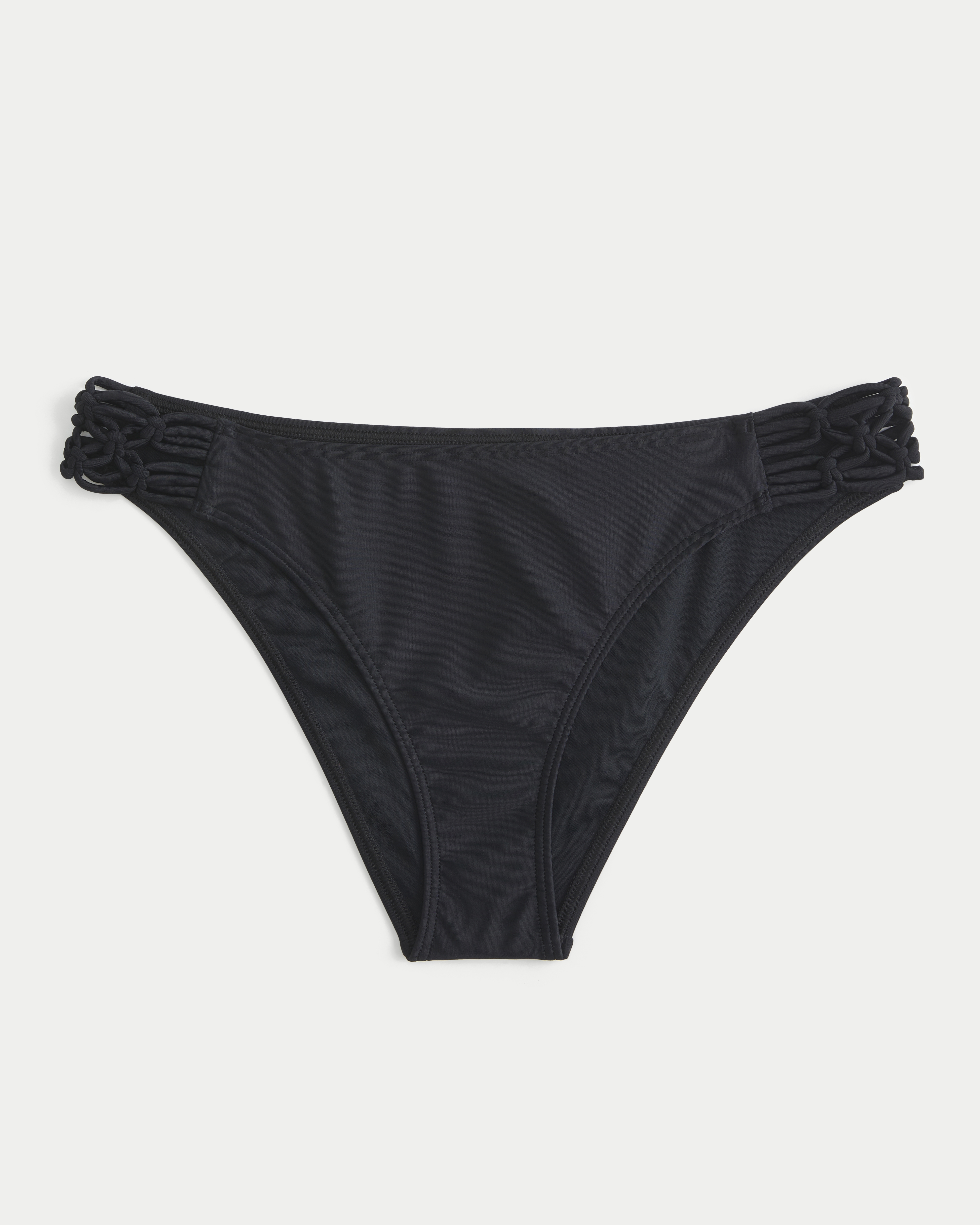 Macrame High-Leg Cheeky Bikini Bottom