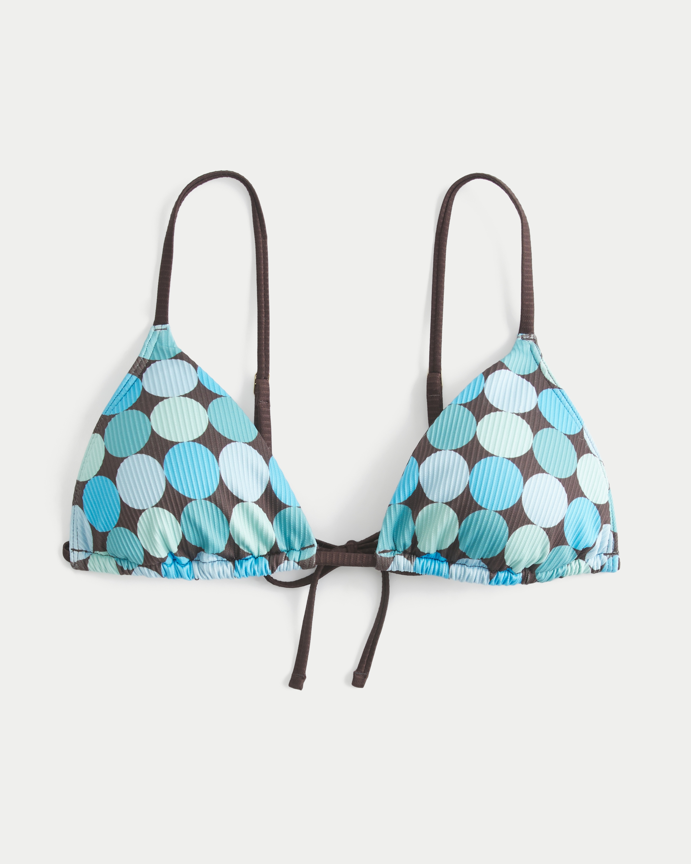 Rib Over-the-Shoulder Bikini Top