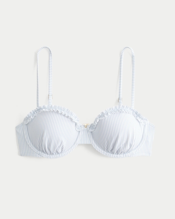 Women's Ruffle Balconette Bikini Top | Women's Swimwear | HollisterCo.com