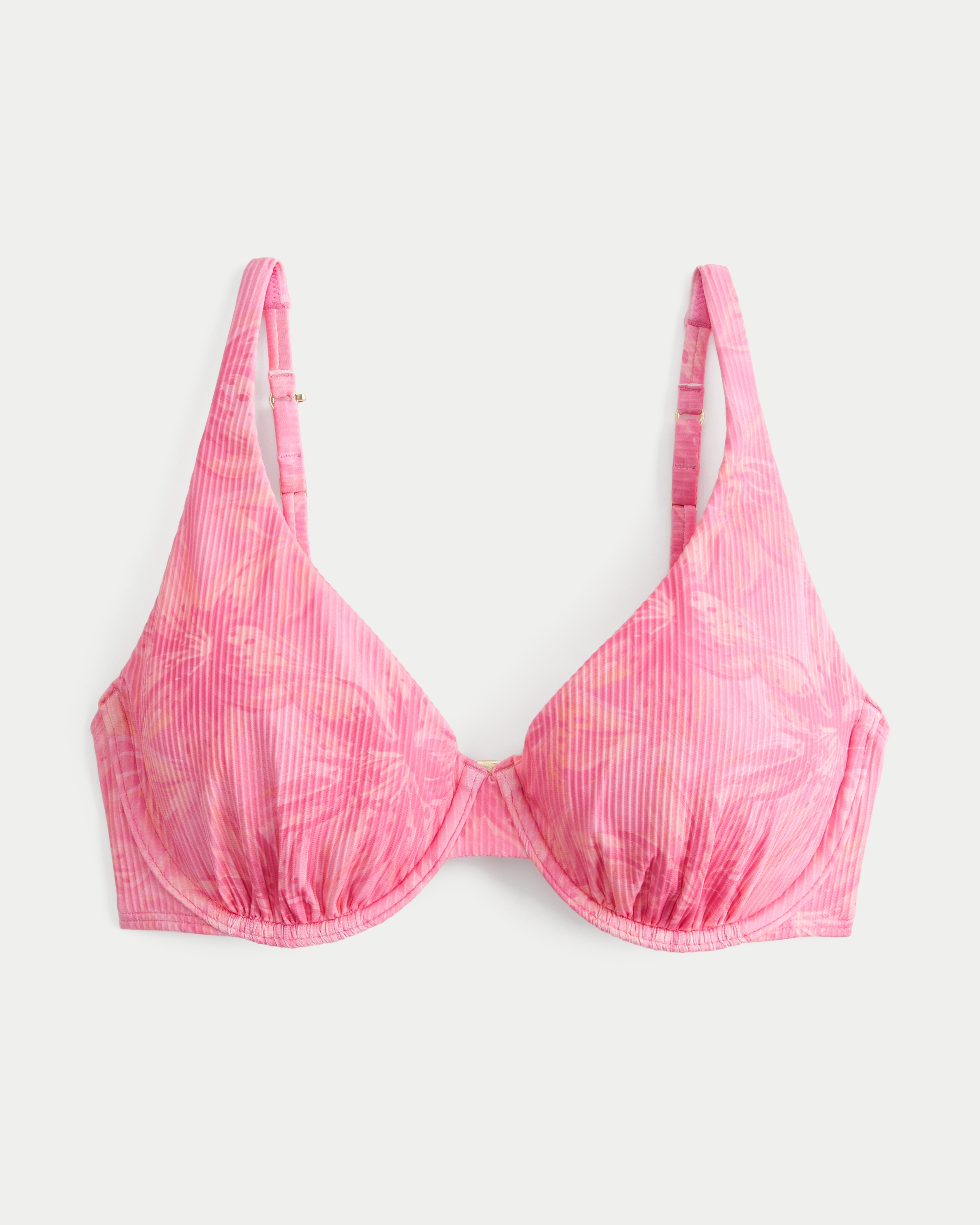 Curvy Rib High Apex Underwire Bikini Top