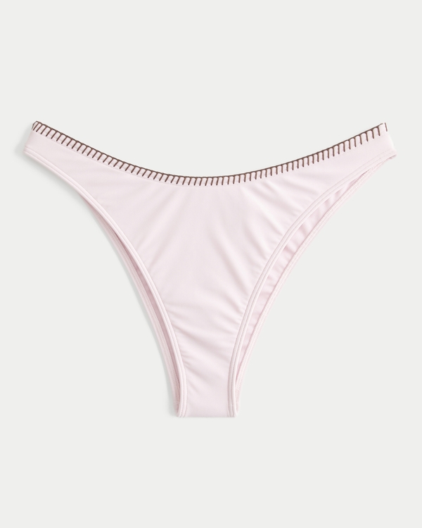 High-Leg Cheekiest Bikini Bottom, Light Lilac view 1