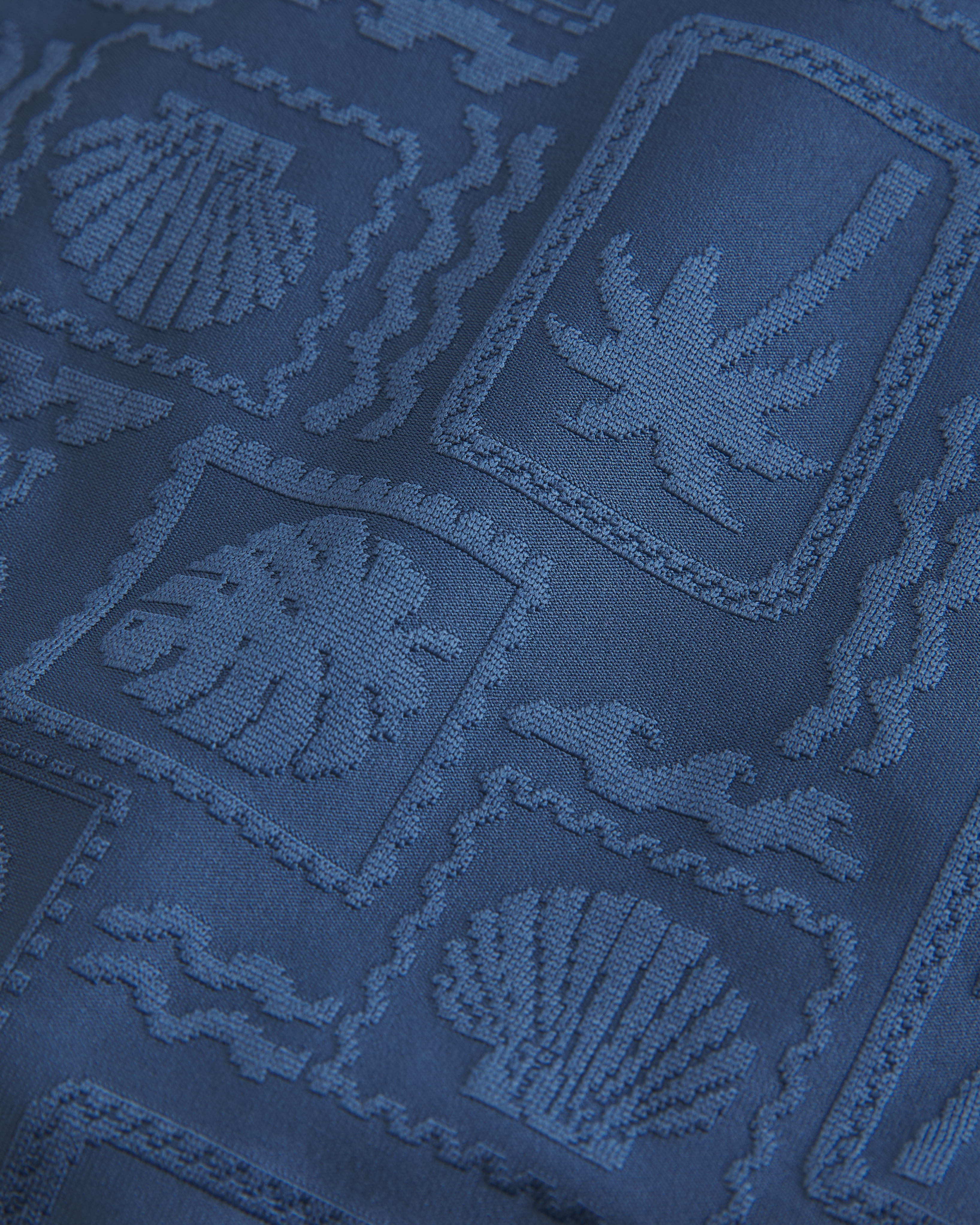 Jacquard Double-Strap Cheeky Bikini Bottom