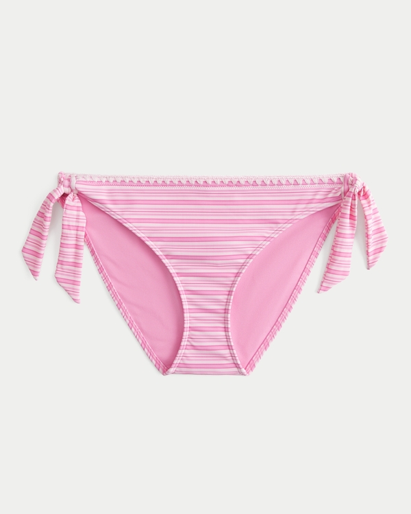 Stitched Side Tie Bikini Bottom