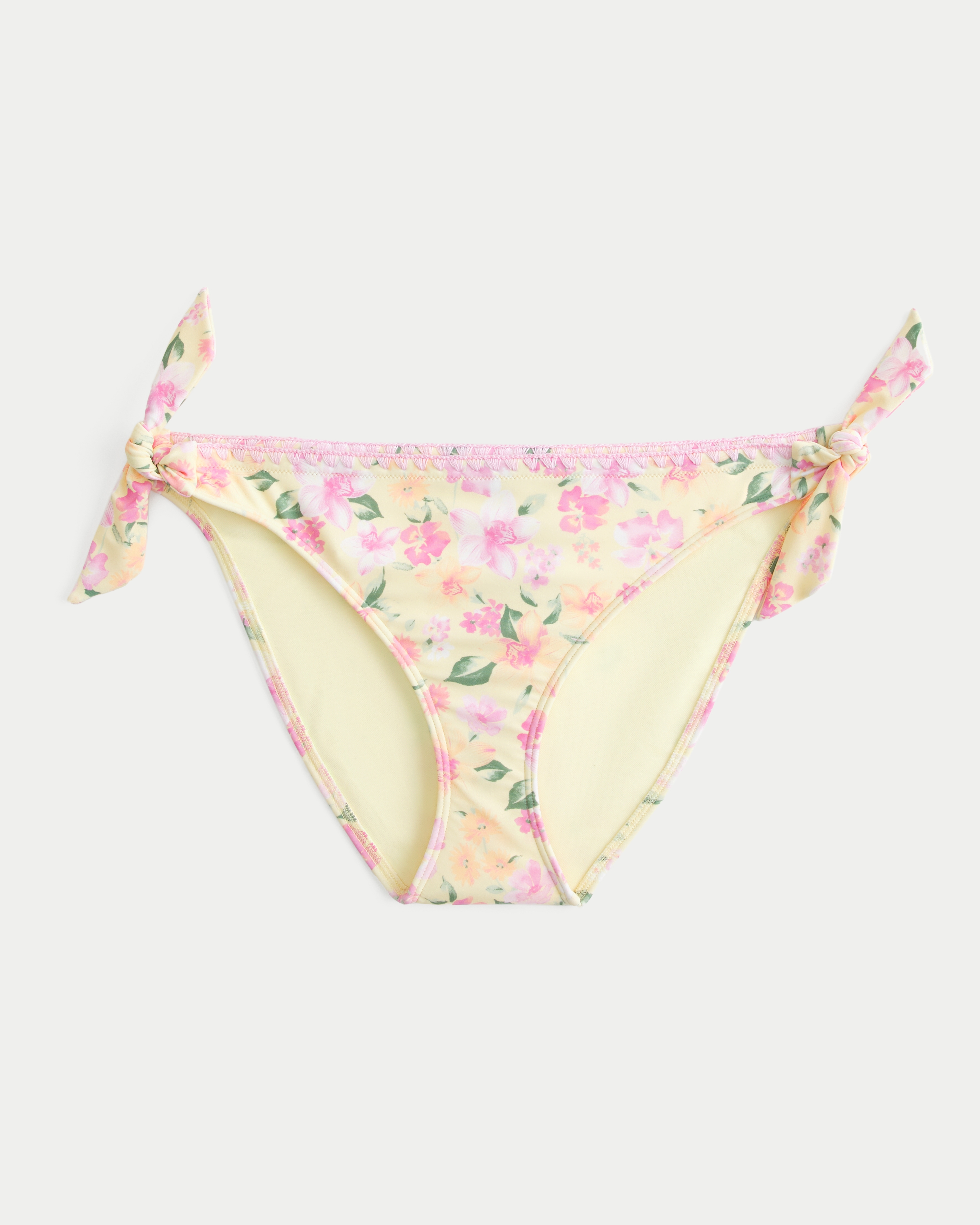 Stitched Side Tie Bikini Bottom