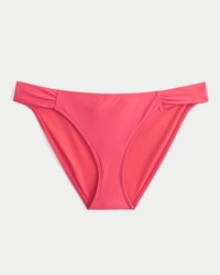 Tie-Front Halter Bandeau Bikini Top