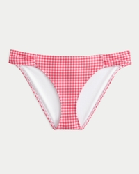 Tie-Front Halter Bandeau Bikini Top