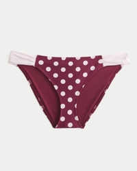 Tie-Front Halter Bandeau Bikini Top