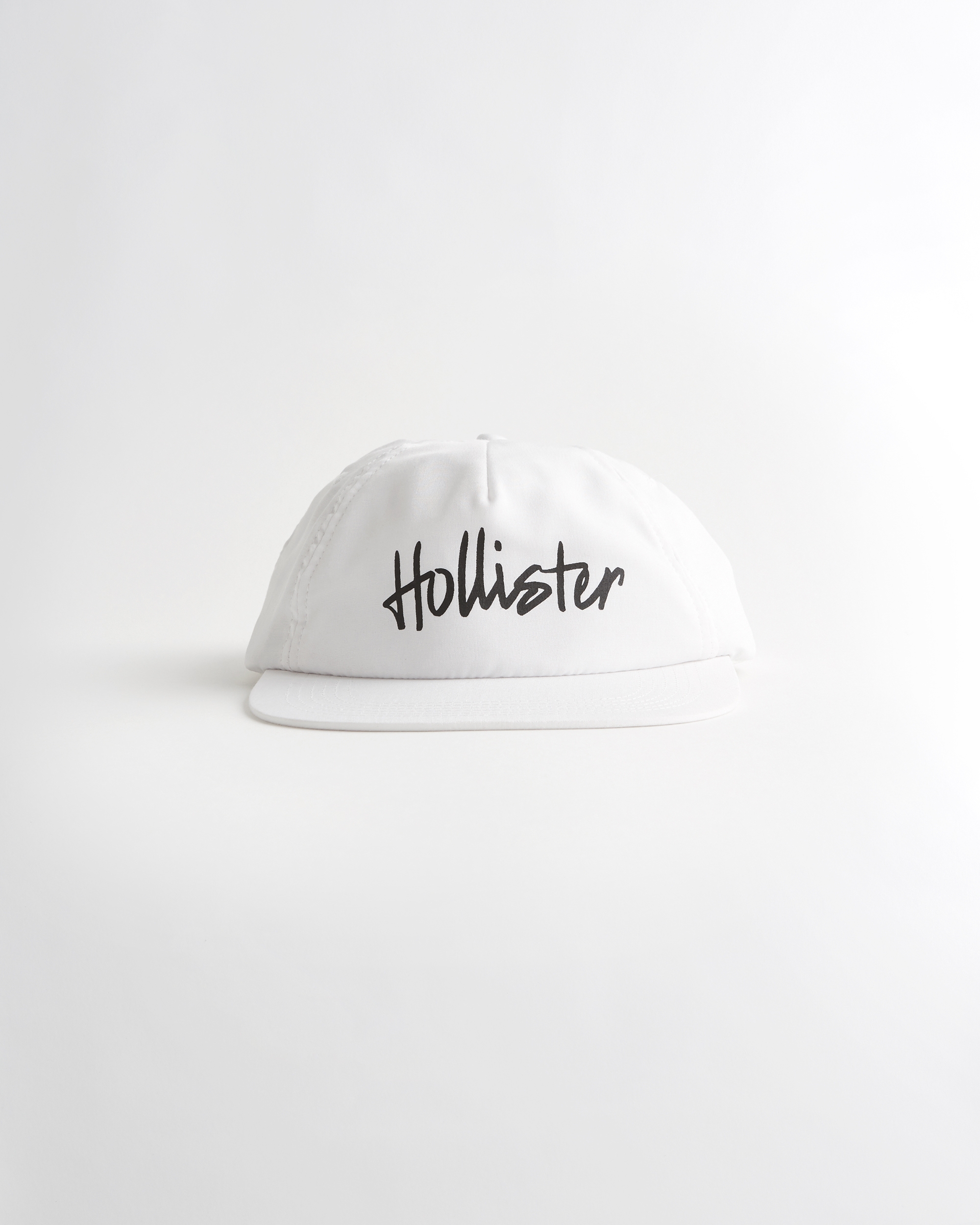 white hollister hat