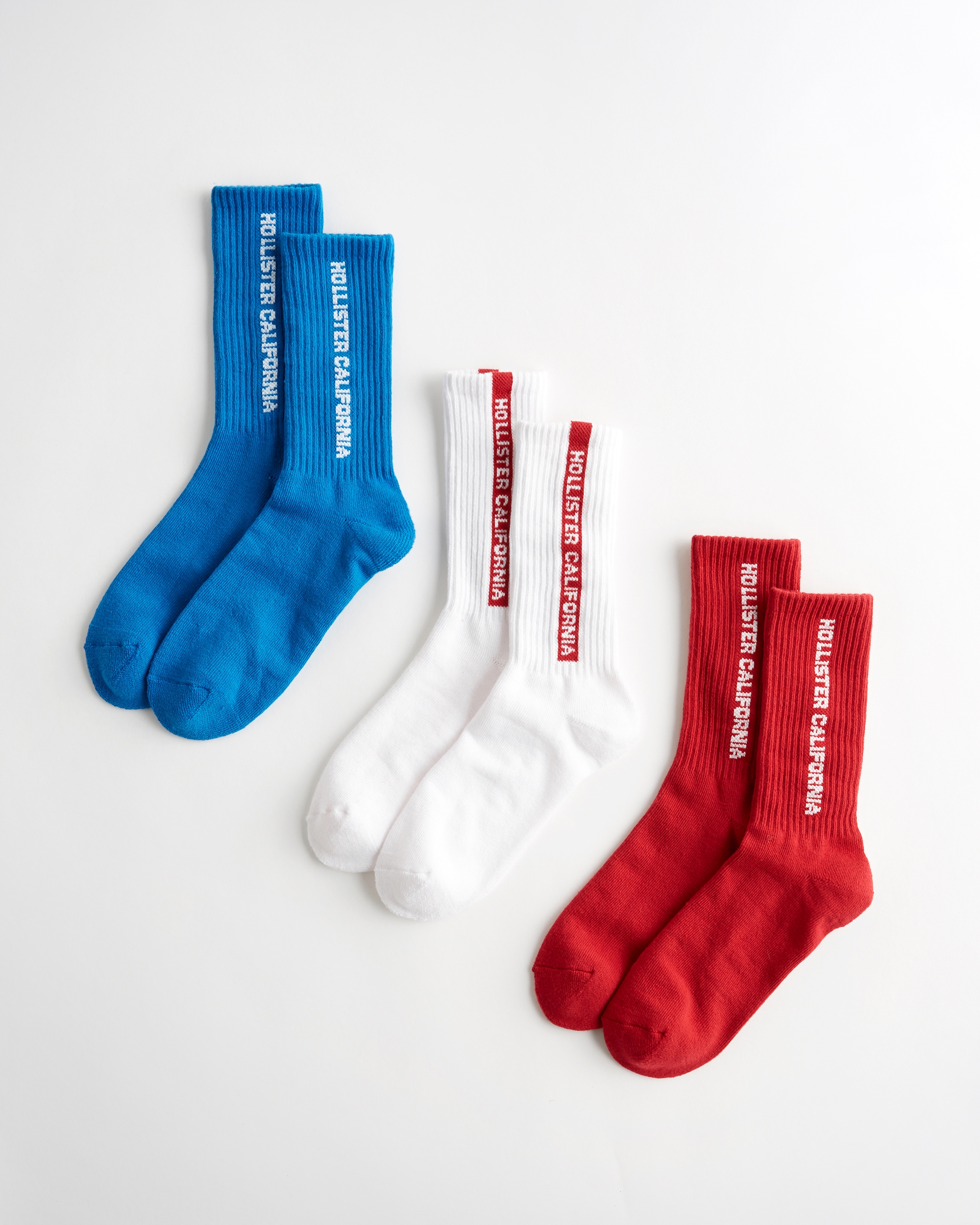 Logo Crew Socks 3-Pack | Guys Underwear 