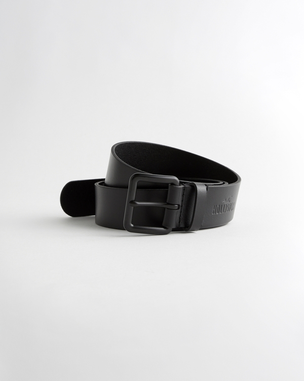 Leather Belt, Black