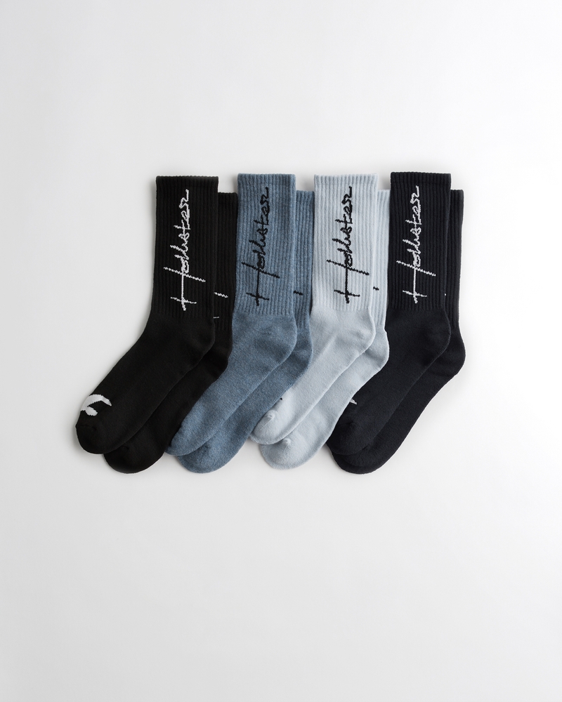 Men's Crew Socks 4Pack Men's Underwear & Socks