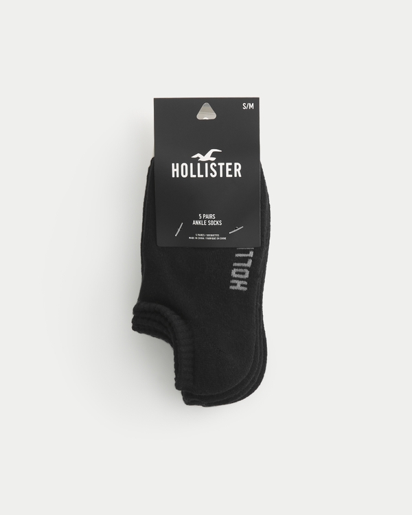 Logo Ankle Socks 5-Pack