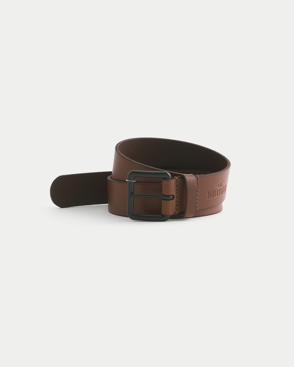 Leather Belt, Brown