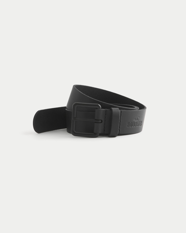 Leather Belt, Black