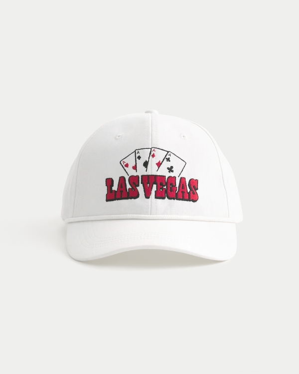 Las Vegas Graphic Trucker Hat, White - Lv