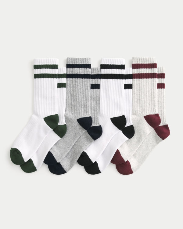 Crew Socks 4-Pack, Multi