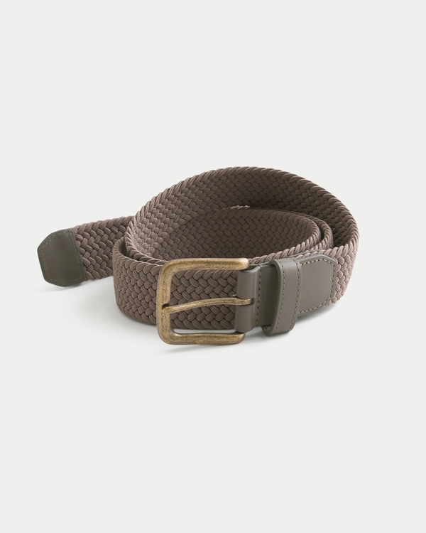 Stretchy Belt, Olive view 1