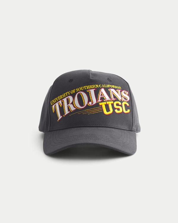 USC Trojans Graphic Baseball Hat, Black view 1