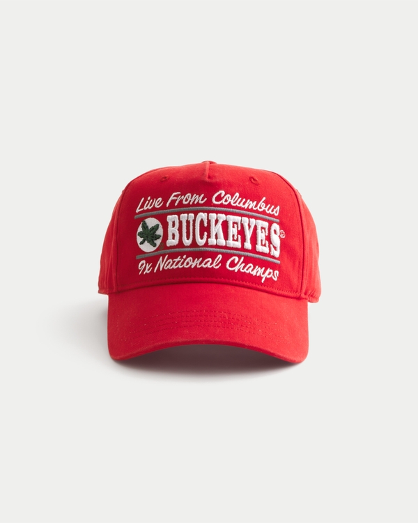 The Ohio State University Buckeyes Graphic Hat, Red view 1
