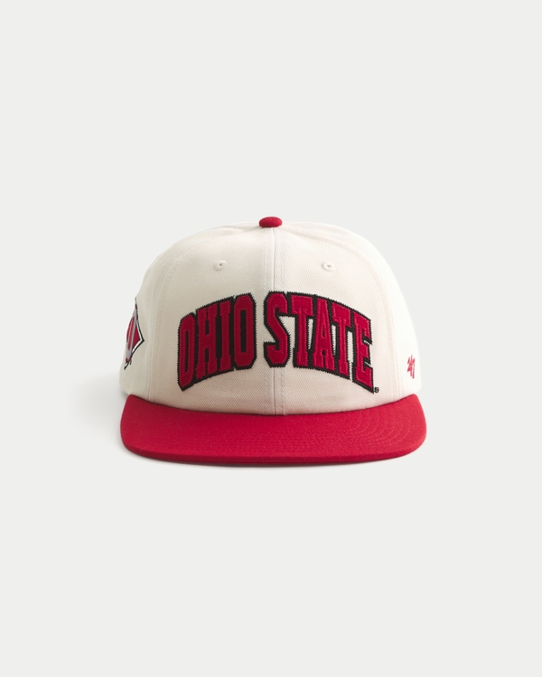 47 Brand The Ohio State University Buckeyes Graphic Hat, Cream view 1