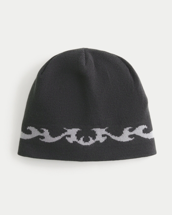 Hombres Gorro de calavera con estampado de tatuaje | Hombres Accesorios ...