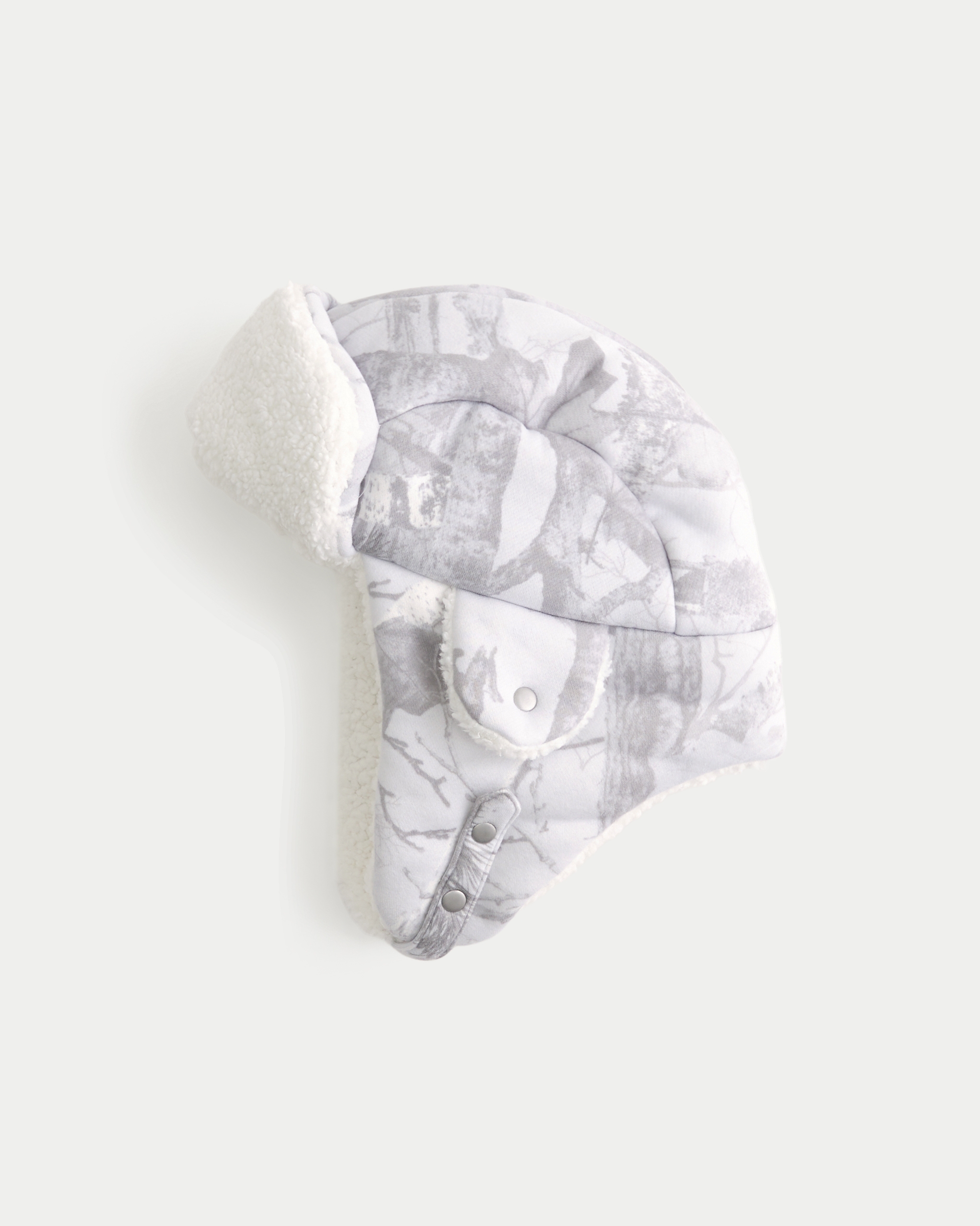 Sherpa-Lined Trapper Hat