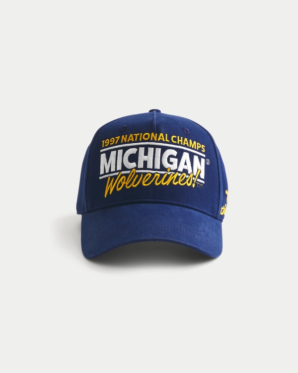 47 Brand University of Michigan Wolverines Graphic Hat, Navy view 1