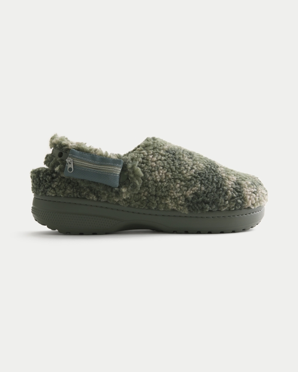Hollister x Crocs Classic Unfurgettable Clog, Dusty Olive view 2