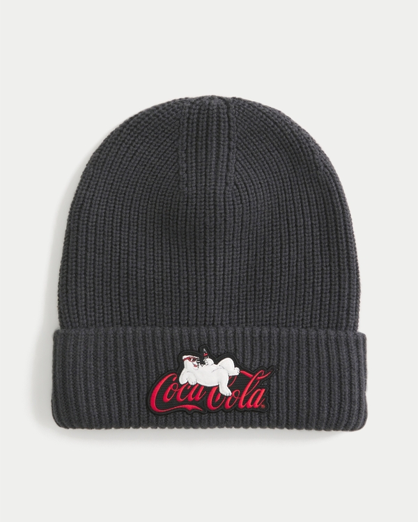 Coca-Cola Graphic Beanie, Faded Black view 1