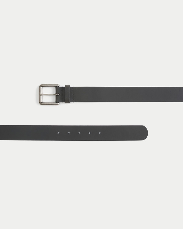 Classic Leather Belt, Black view 2