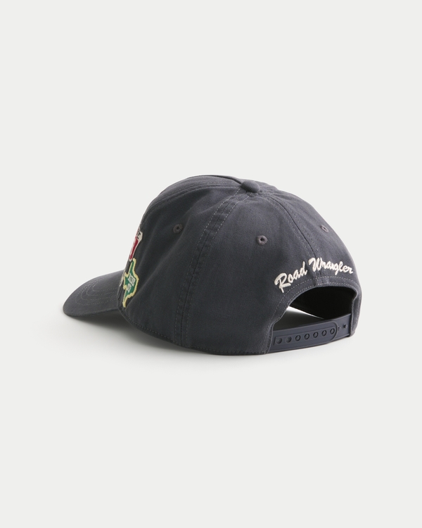 Road Wrangler Graphic Baseball Hat, Charcoal Gray view 2