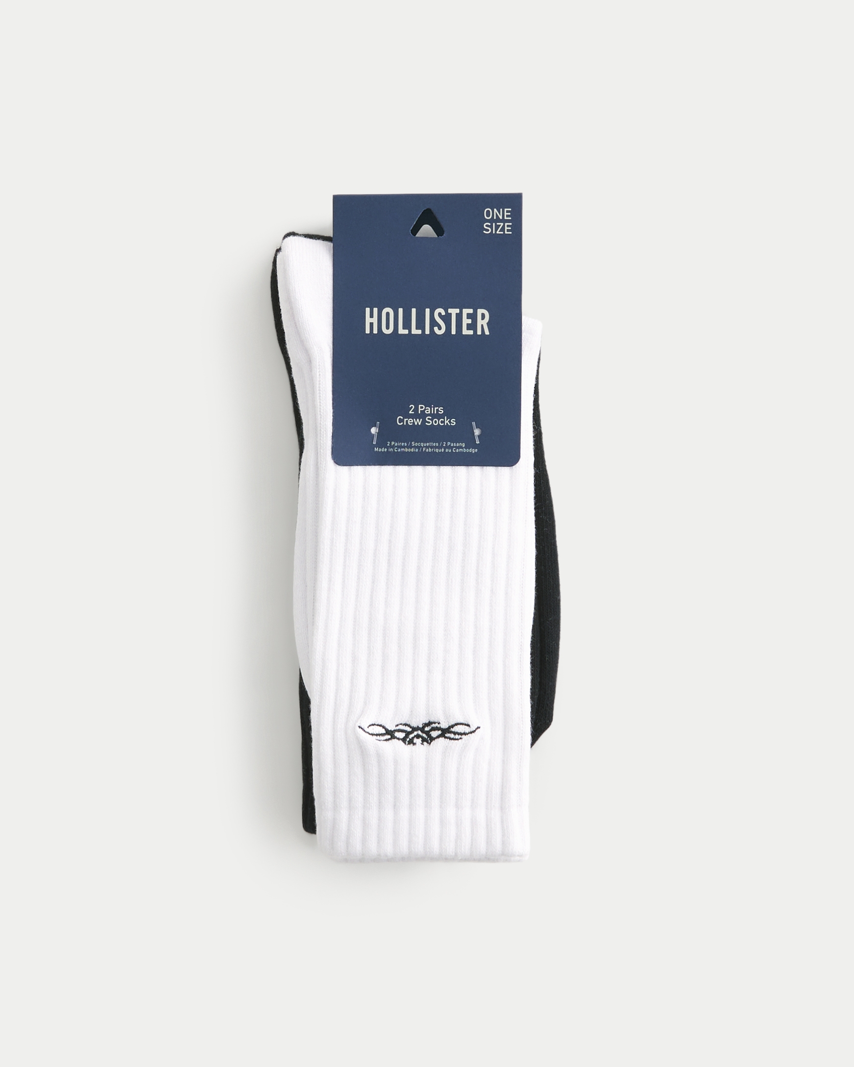 Tattoo Graphic Crew Socks 2-Pack