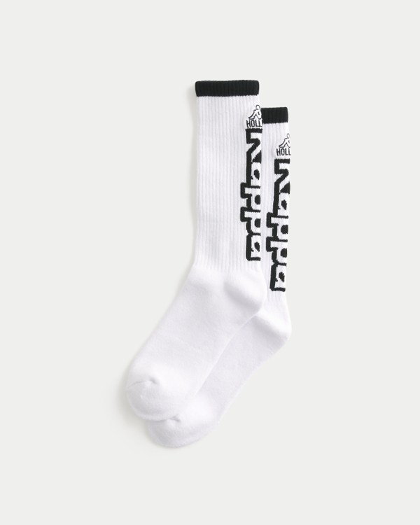 Hollister + Kappa Crew-Socken, Weiss view 2