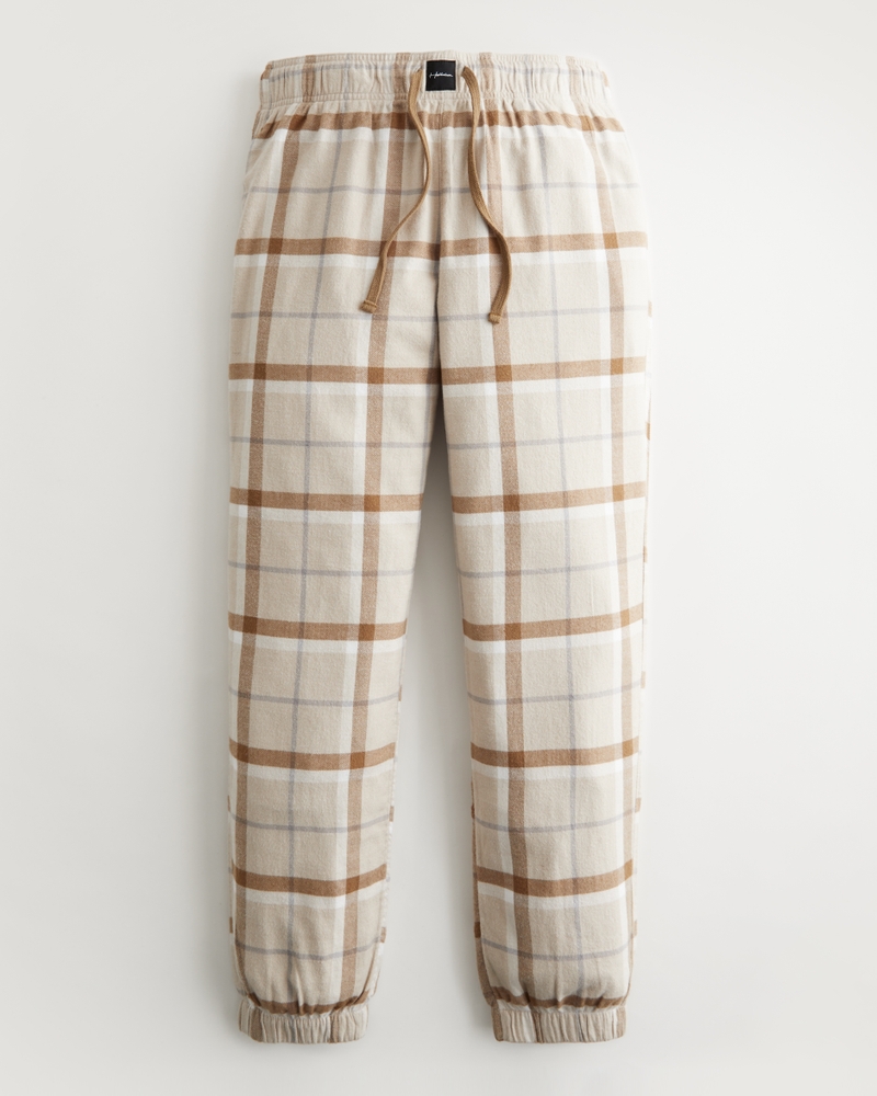 AE Flannel Joggers