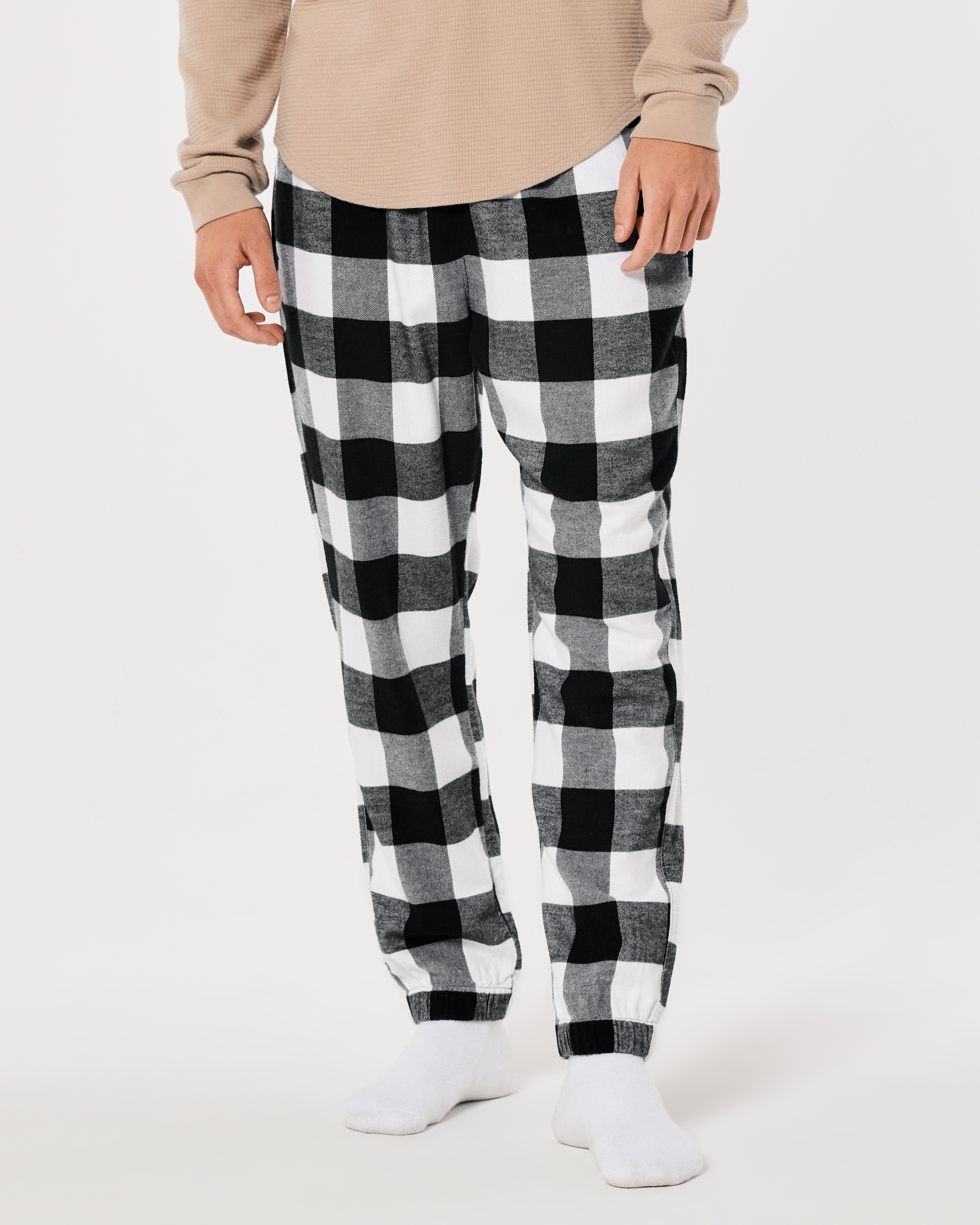 Womens hot sale flannel joggers