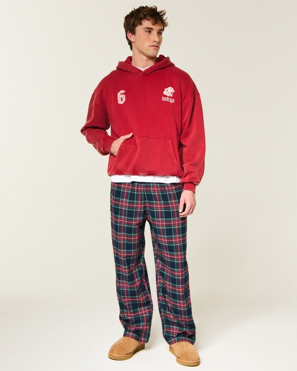 Baggy Flannel Pajama Pants