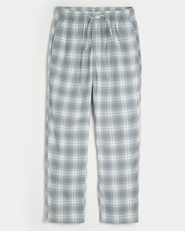 24/7 Pajama Pants, Mint Plaid
