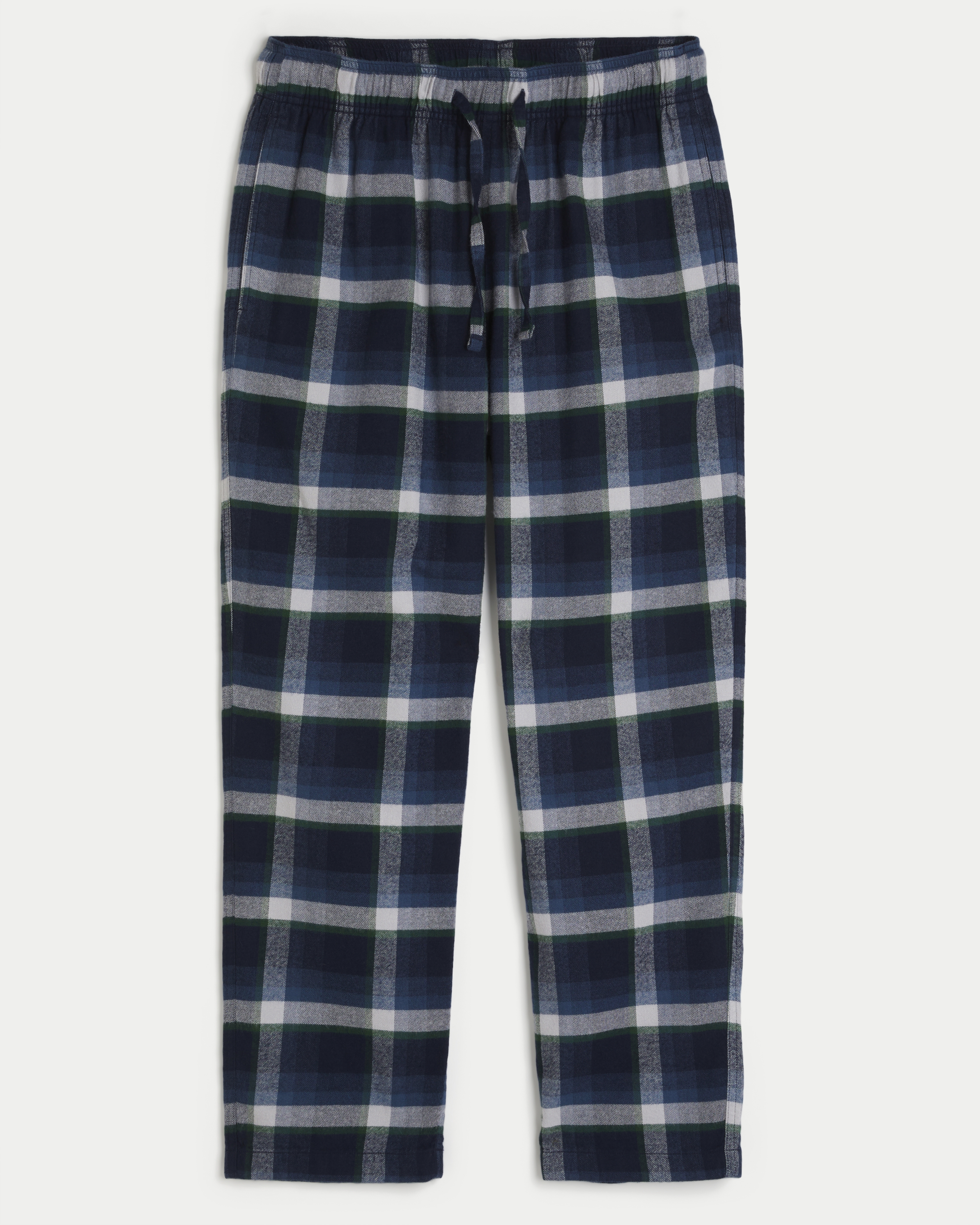 Men s 24 7 Flannel Pajama Pants in Navy Plaid Size XXL from Hollister