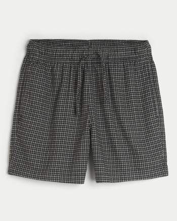 Men s Flannel Sleep Shorts Men s Bottoms HollisterCo