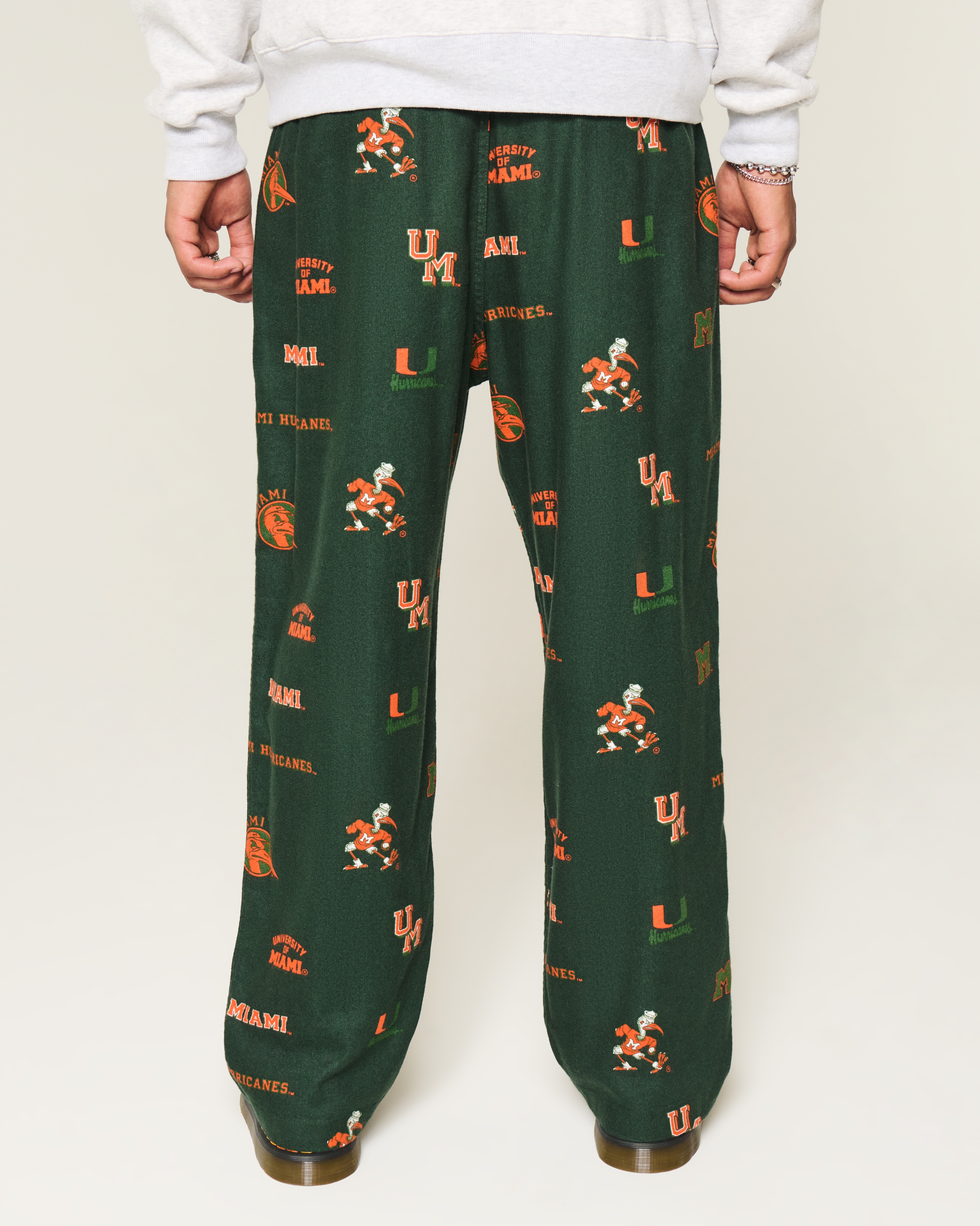 University of Miami HurricanesGraphic Flannel Pants