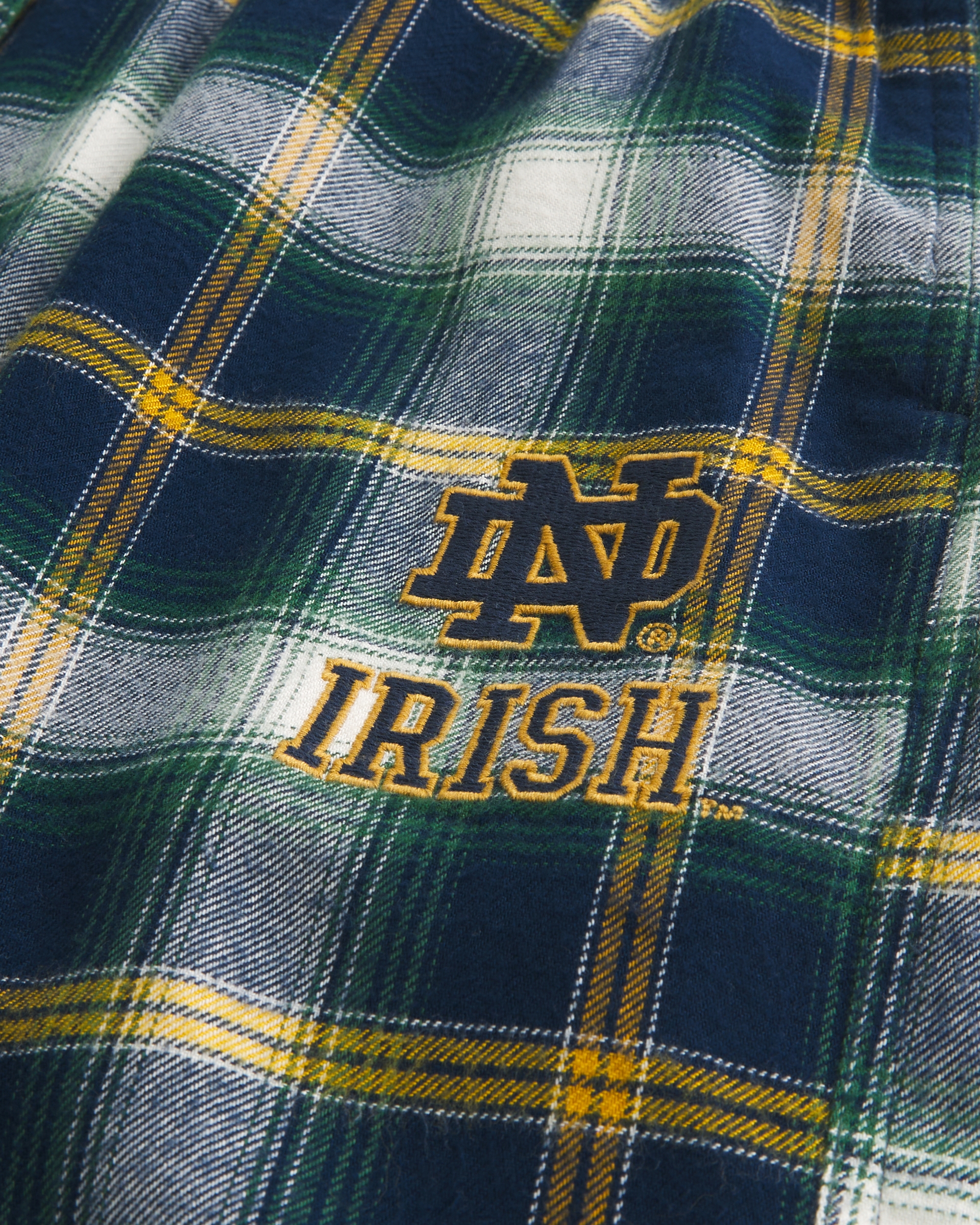 University of Notre Dame Fighting Irish Graphic Flannel Pants