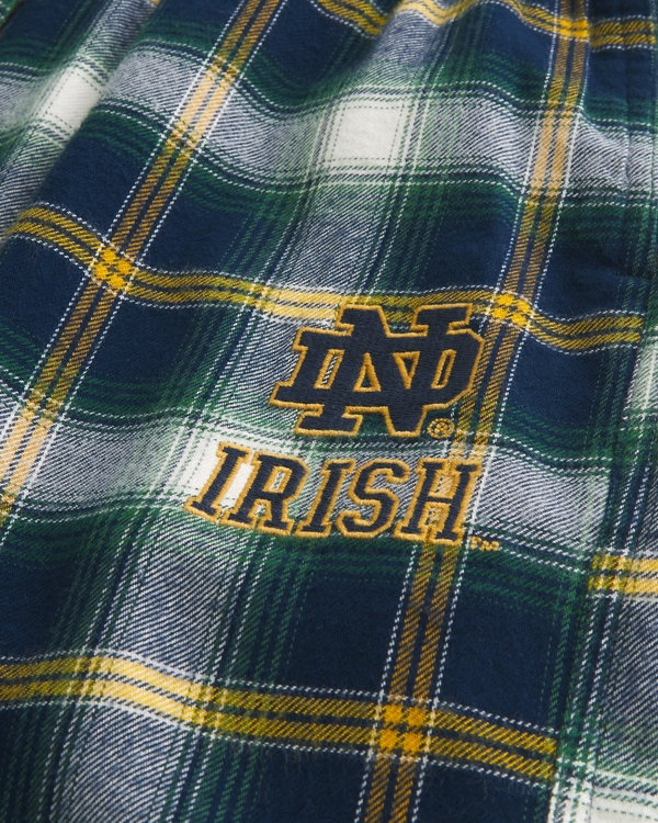 University of Notre Dame Fighting Irish Graphic Flannel Pants