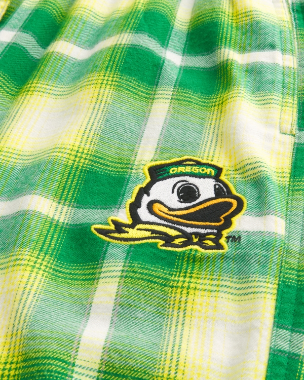 University of Oregon Ducks Graphic Flannel Pants