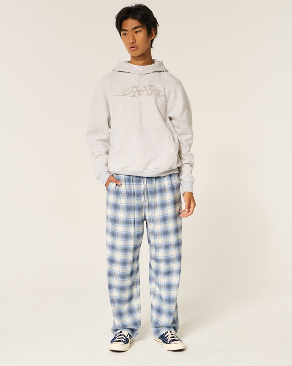 Flannel Pants, Slate Plaid view 1