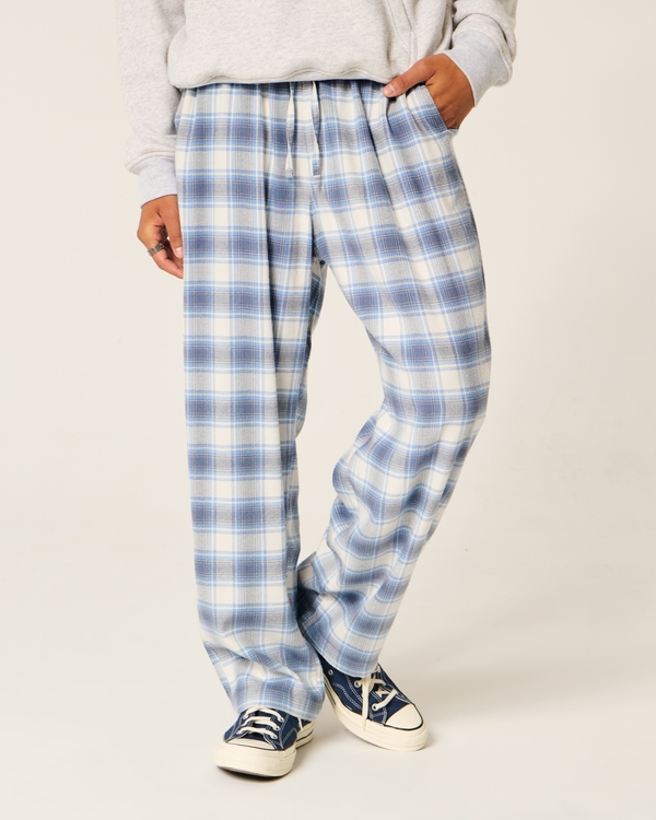 Flannel Pants, Slate Plaid view 2