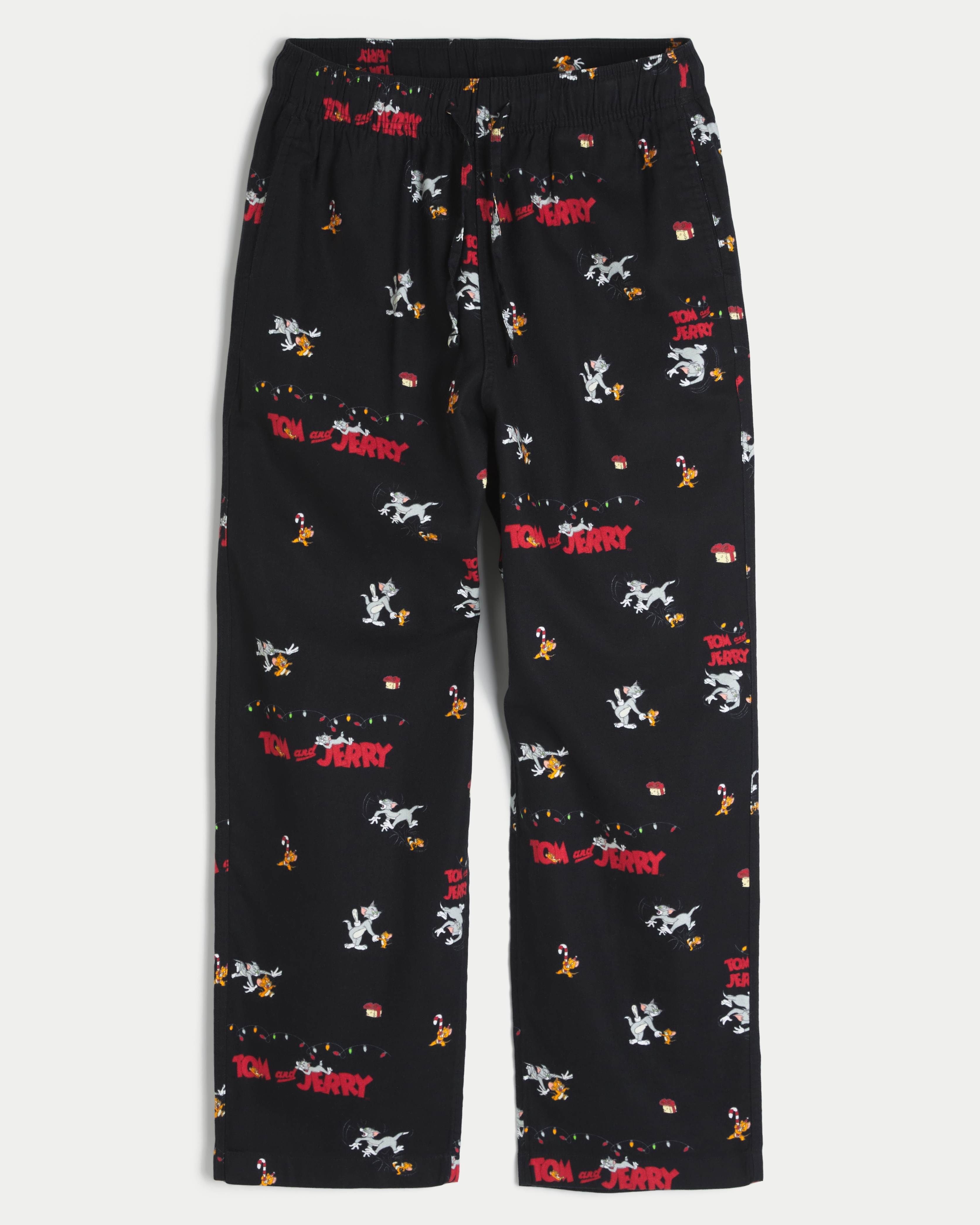 Tom and Jerry Graphic Flannel Pajama Pants