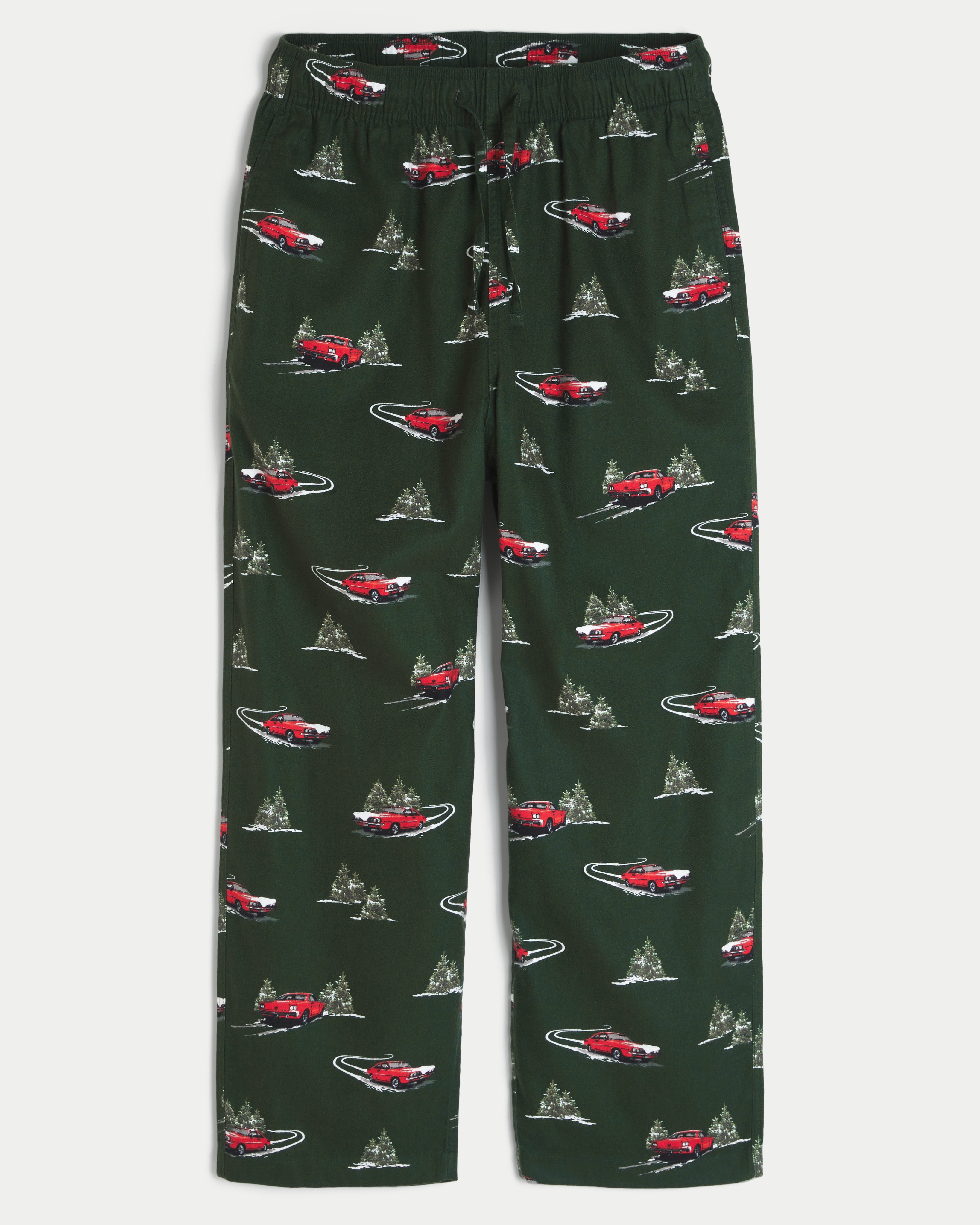 Car Graphic Flannel Pajama Pants