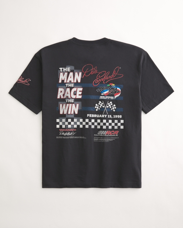 Dale Earnhardt NASCAR Graphic Tee & Flannel Pajama Pants Set