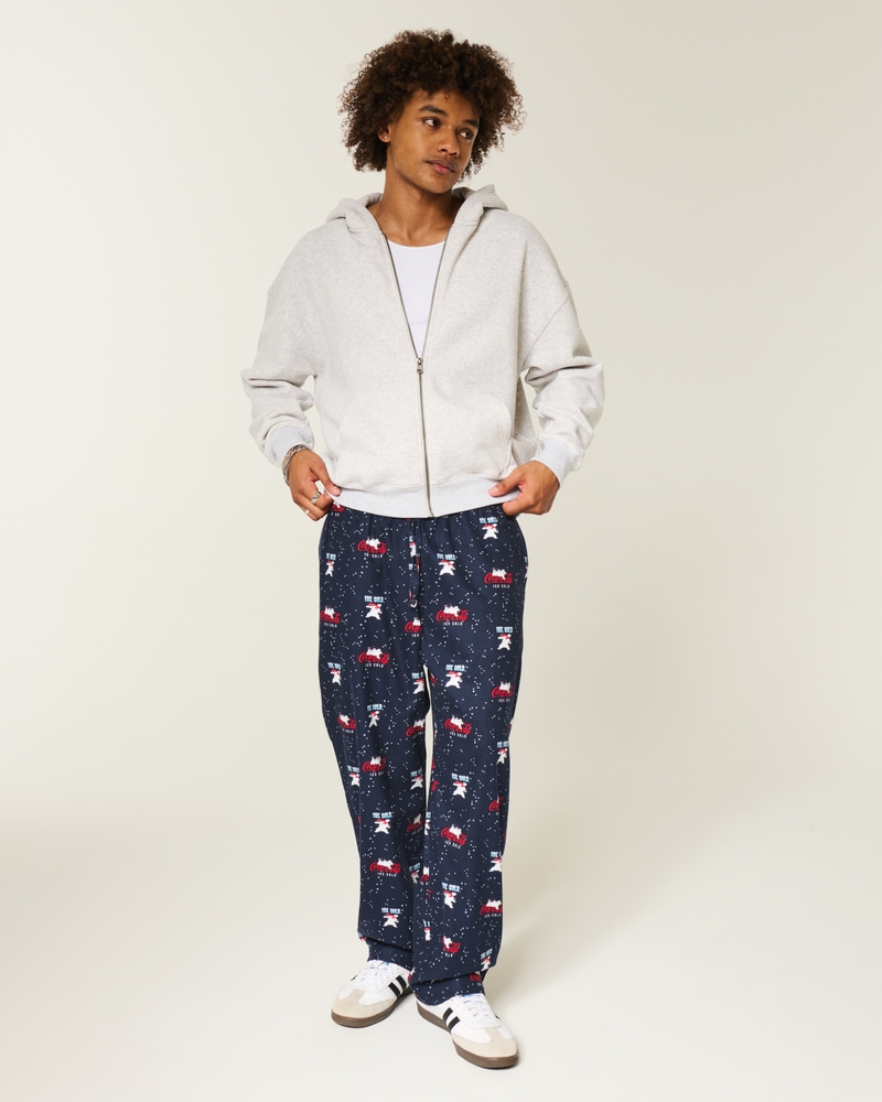 Switzerland Graphic Tee & Flannel Pajama Pants Set