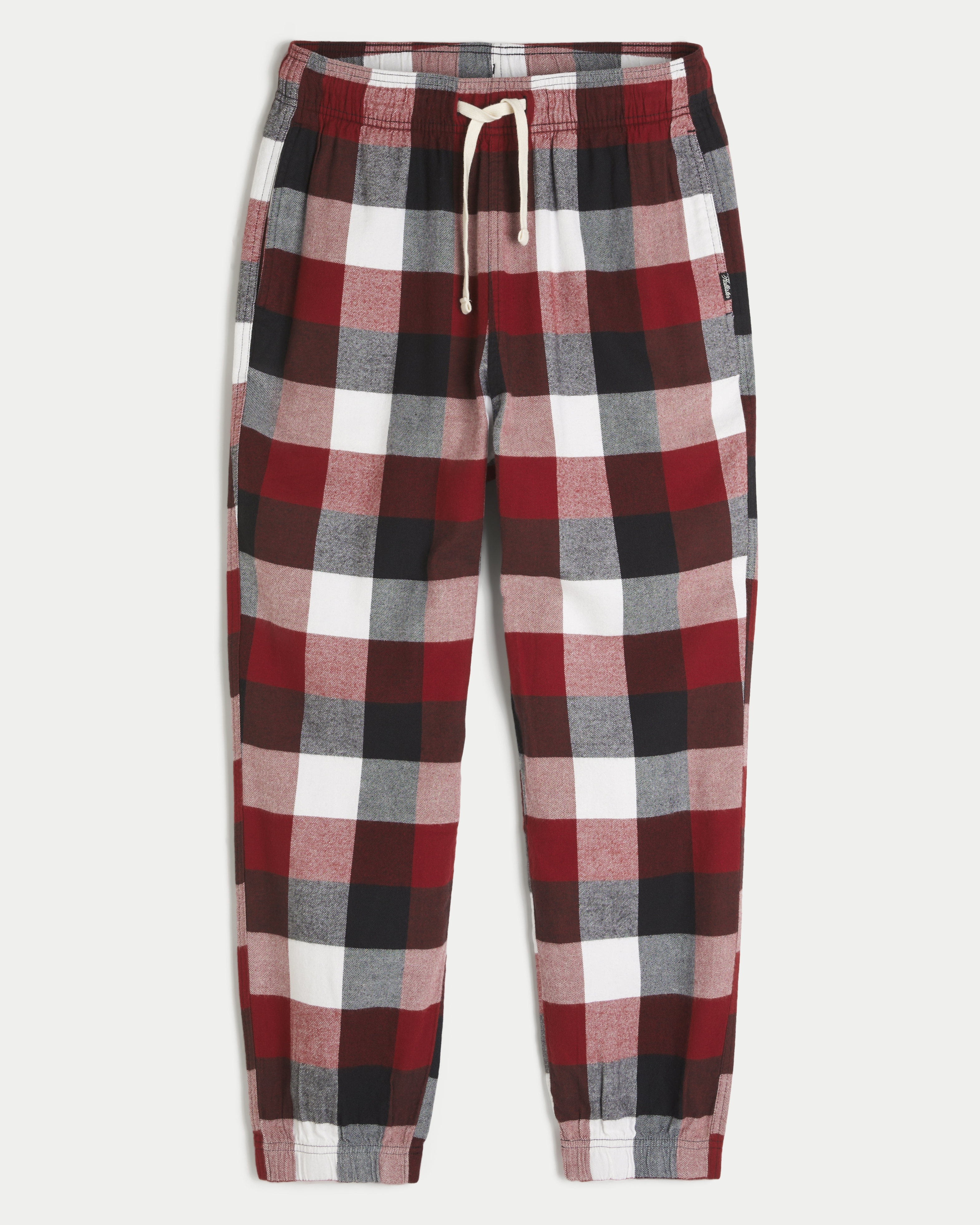 Relaxed Cinch Flannel Pants